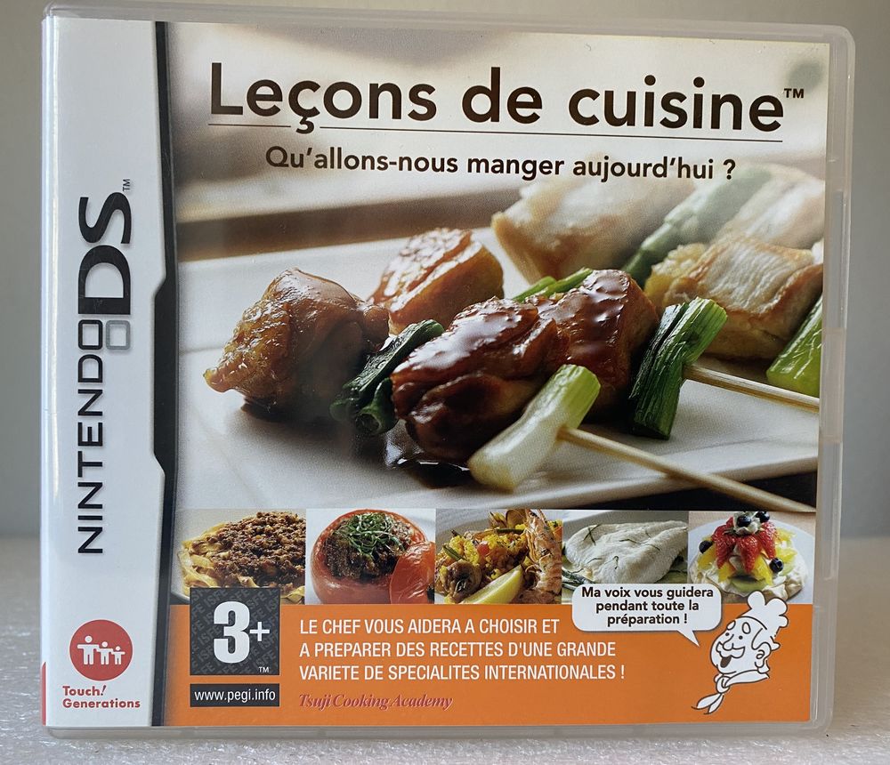 Jeu Nintendo DS  Le�ons de Cuisine : Qu'allons Nous Manger 8 Jou�-l�s-Tours (37)