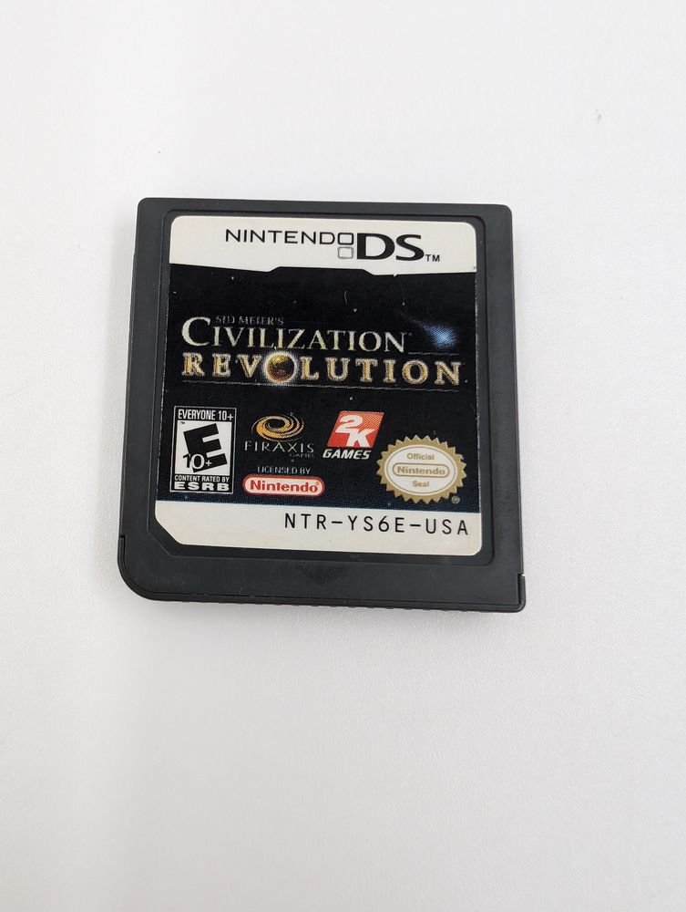 Jeu Nintendo DS Sid Meier's Civilization Revolution en loose 12 Vulbens (74)