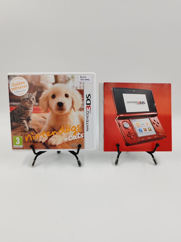 Jeu Nintendo 3DS Nintendogs + Cats Golden Retriever complet 10 Vulbens (74)