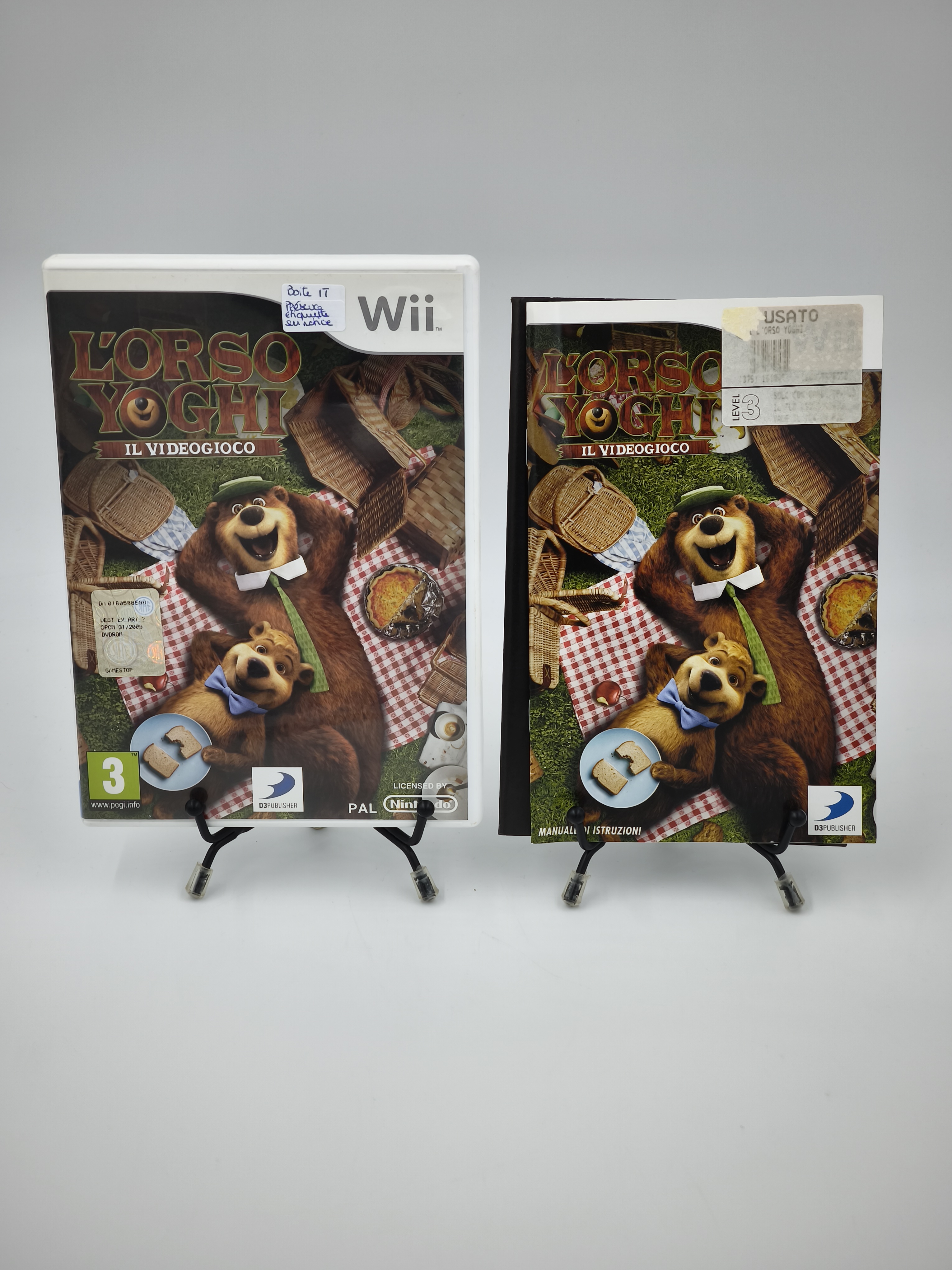 Jeu Nintendo Wii L'Orso Yoghi il Videogioco complet 17 Vulbens (74)