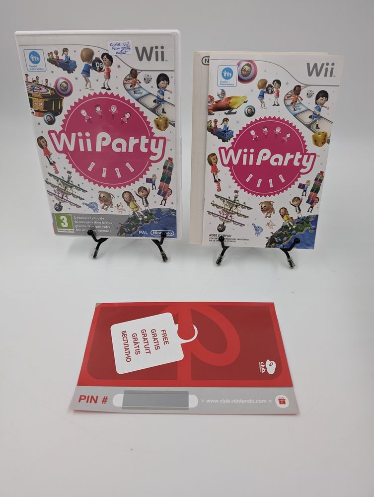 Jeu Nintendo Wii Wii Party en boite, complet + VIP 16 Vulbens (74)