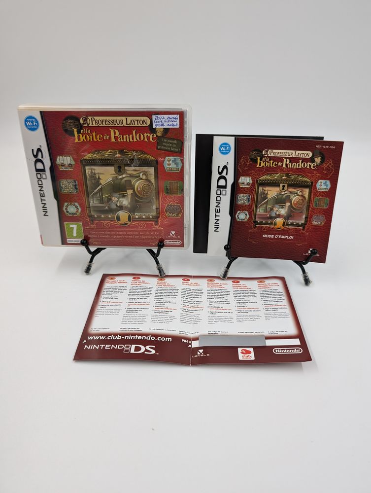 Jeu Nintendo DS Professeur Layton et la Boite de Pandore com 16 Vulbens (74)