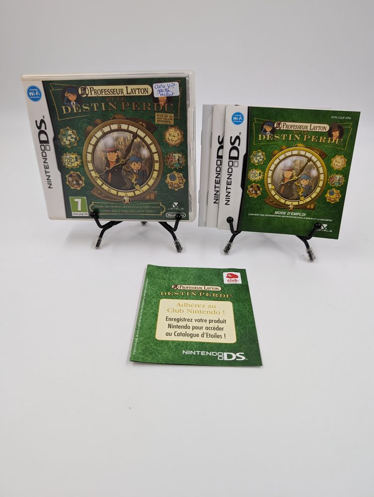 Jeu Nintendo DS Professeur Layton et le Destin Perdu complet 22 Vulbens (74)