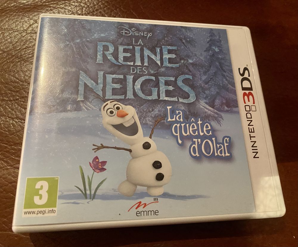 Jeu Nintendo 3DS. La reine des neiges. La quête d'Olaf. 10 Gujan-Mestras (33)