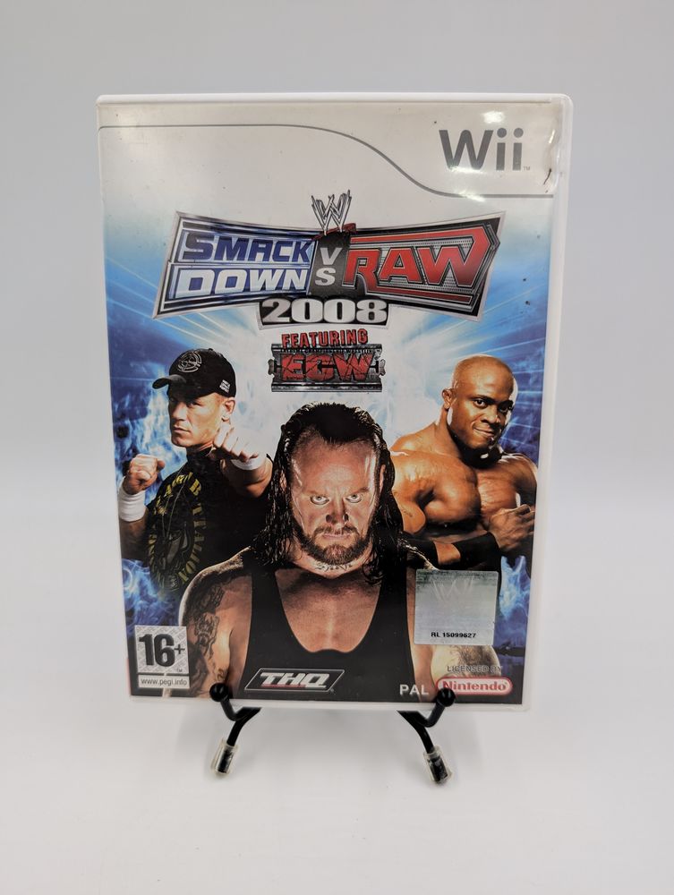 Jeu Nintendo Wii W SmackDown vs. Raw 2008 sans notices 1 Vulbens (74)