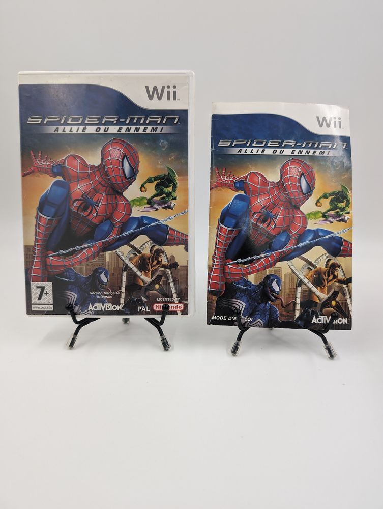 Jeu Nintendo Wii Spider-Man Alli� ou Ennemi complet 13 Vulbens (74)