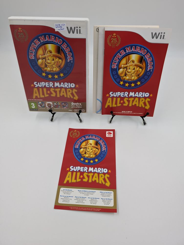 Jeu Nintendo Super Mario All-Stars en boite, complet + VIP 31 Vulbens (74)