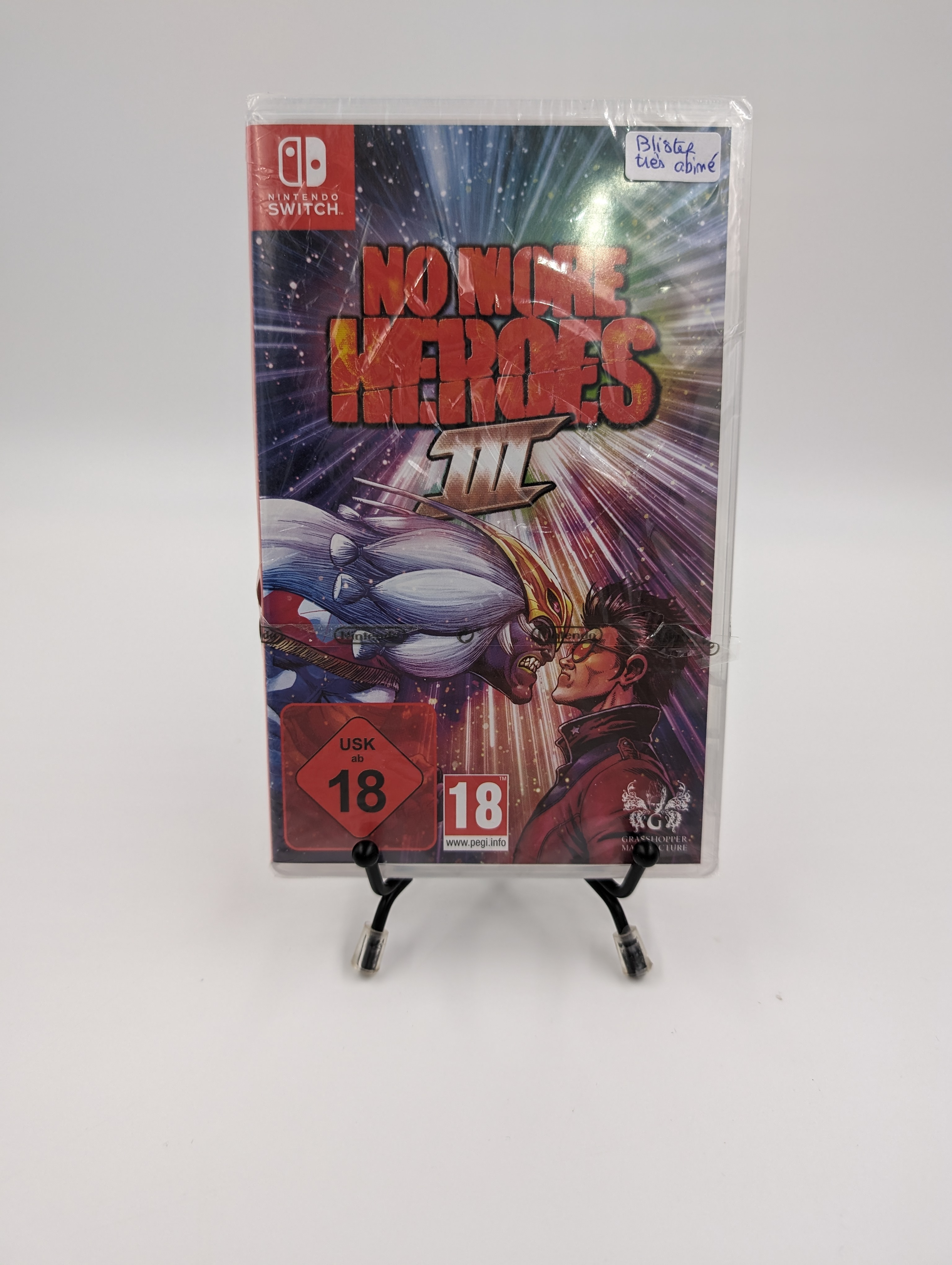 Jeu Nintendo Switch No More Heroes 3 neuf sous blister 17 Vulbens (74)