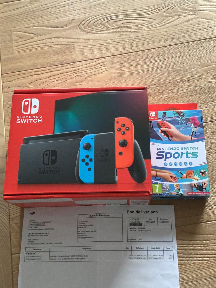 Nintendo Switch Sport N�on (Neuf garantie 2ans) 280 Maisnil-l�s-Ruitz (62)