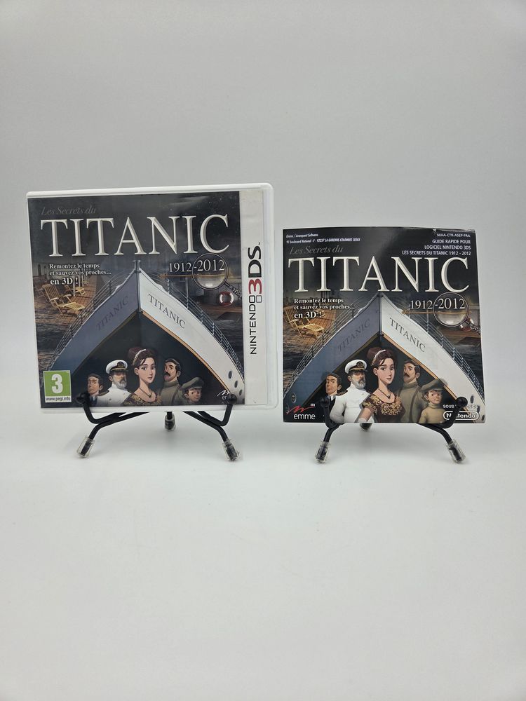 Jeu Nintendo 3DS Titanic 1912-2012 en boite, complet 28 Vulbens (74)