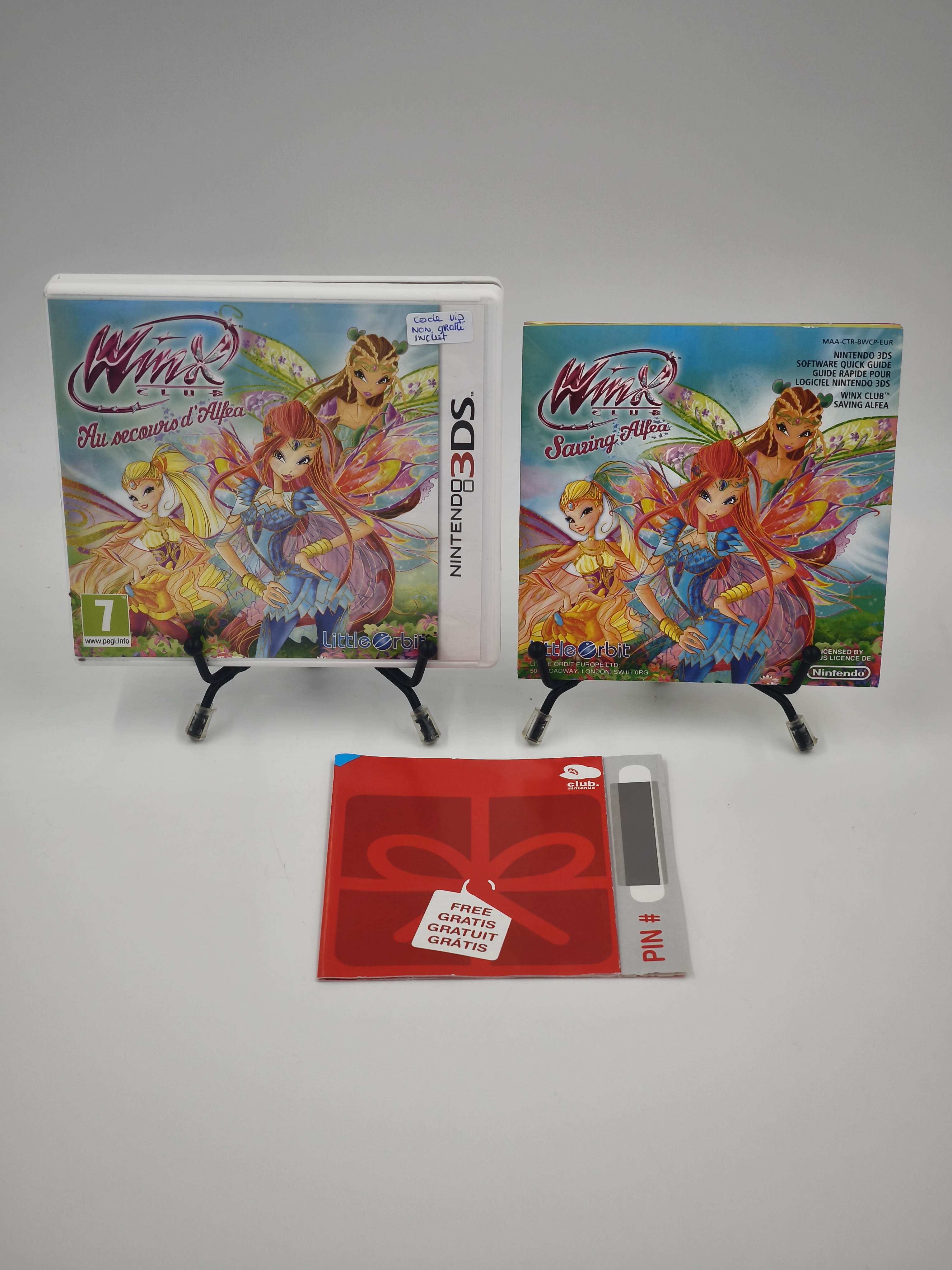 Jeu Nintendo 3DS Winx Club : Au Secours d'Alfea en boite, co 24 Vulbens (74)