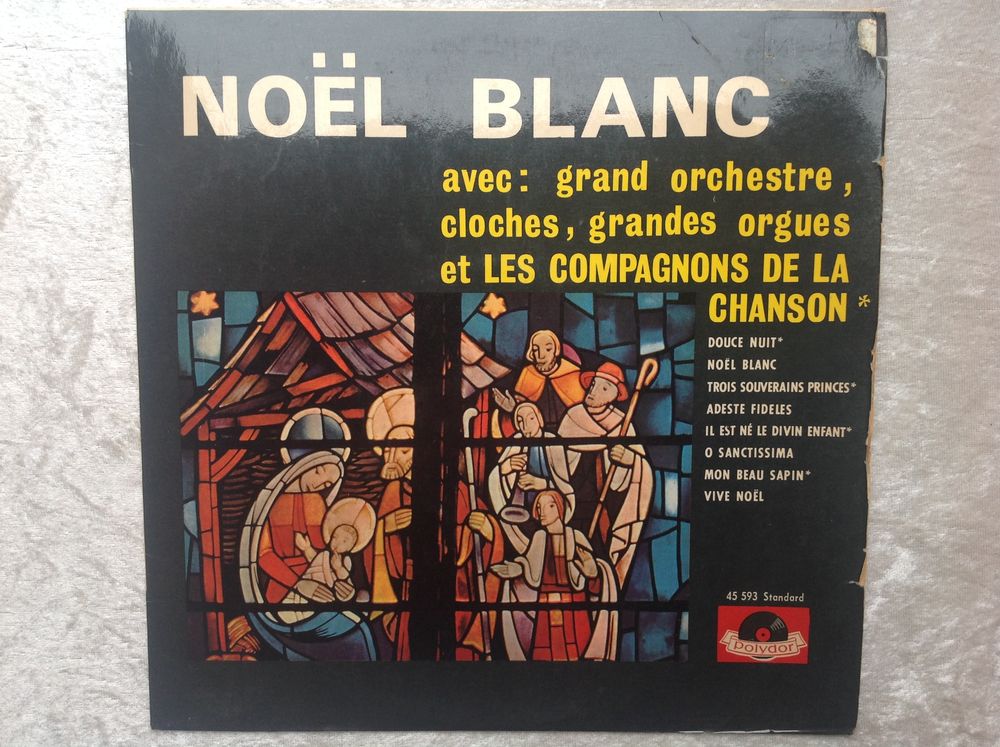 NO�L BLANC LES COMPAGNONS DE LA CHANSON 33 TOURS Envoi Possi 9 Tr�gunc (29)