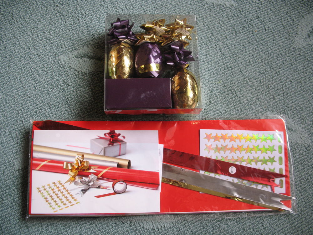 NOEL : 2 Kits pour paquets cadeaux - NEUF 2 Antony (92)