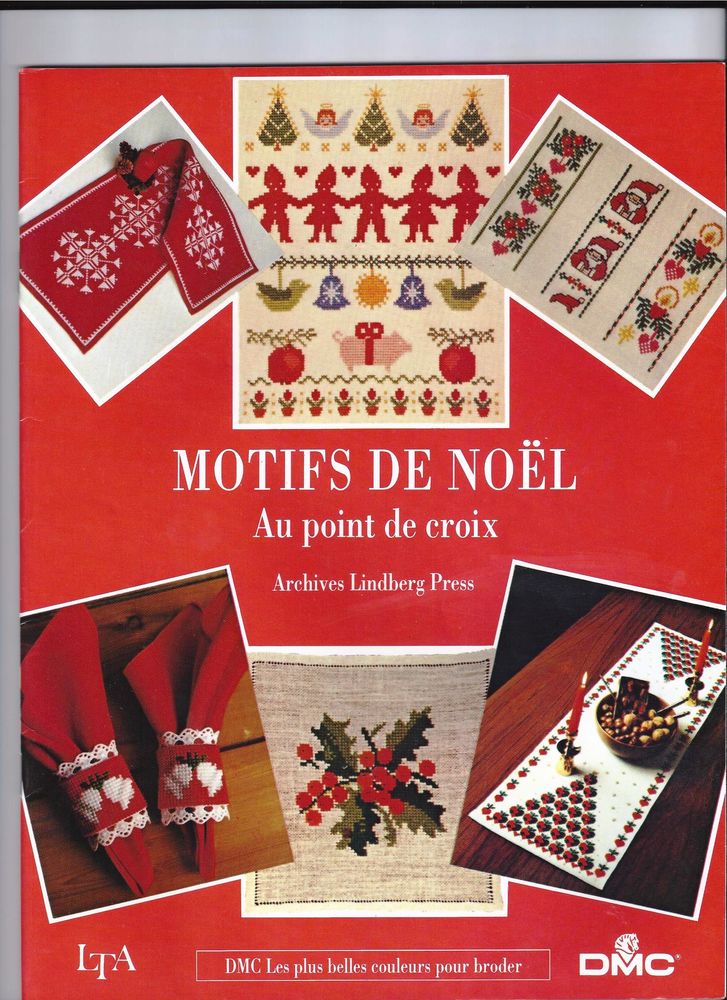 NO�L POINT DE CROIX DMC Motifs de No�l 10 Bois-Colombes (92)
