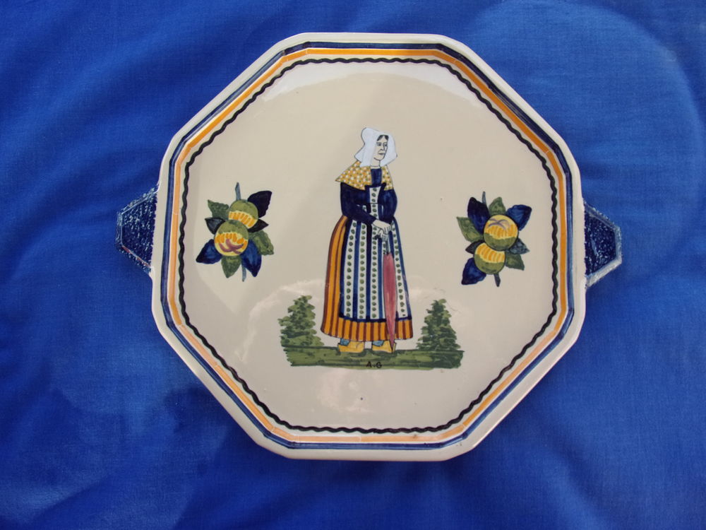 NORMANDIE - ANCIEN DESSOUS DE PLAT HABIT R�GIONAL -- 10 G�menos (13)