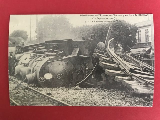 CPA Normandie - D�raillement Train 5 Nice (06)