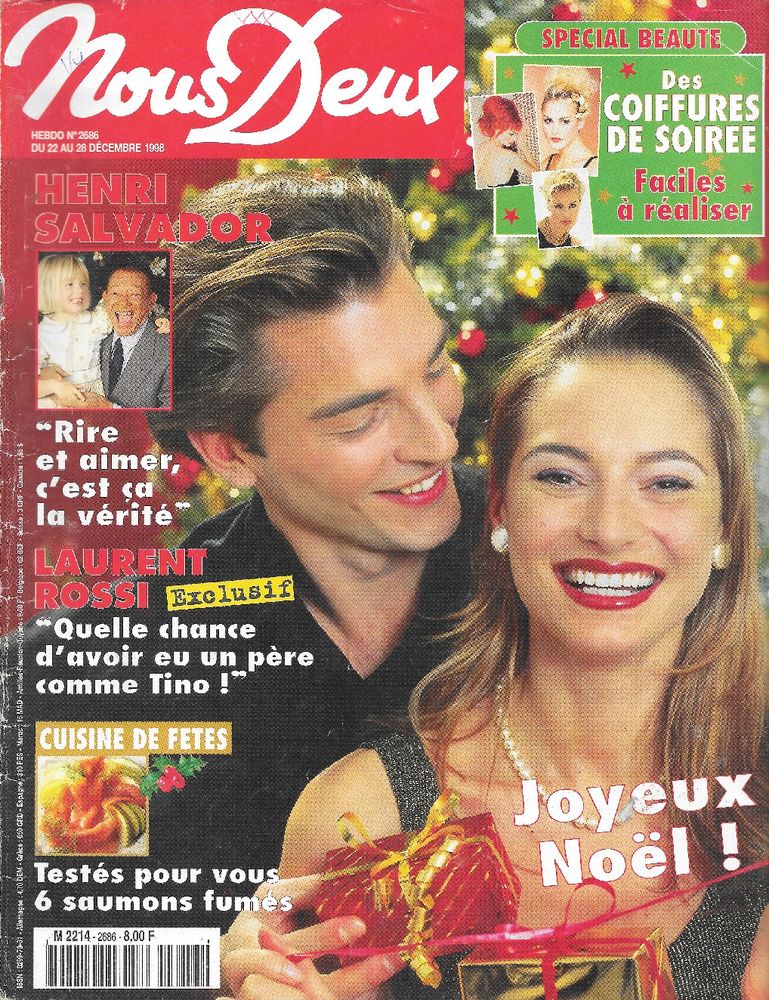 NOUS DEUX Magazine n�2686 1998  Henri SALVADOR 2 Castelnau-sur-Gupie (47)