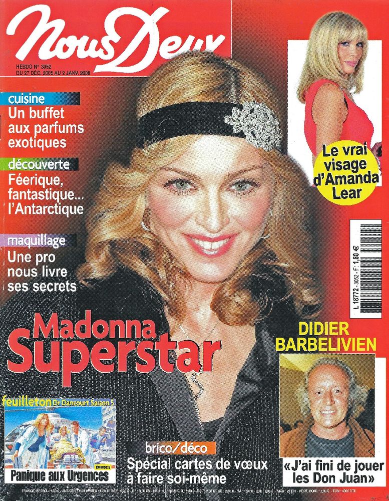 NOUS DEUX Magazine n�3052 2005  Didier BARBELIVIEN 2 Castelnau-sur-Gupie (47)