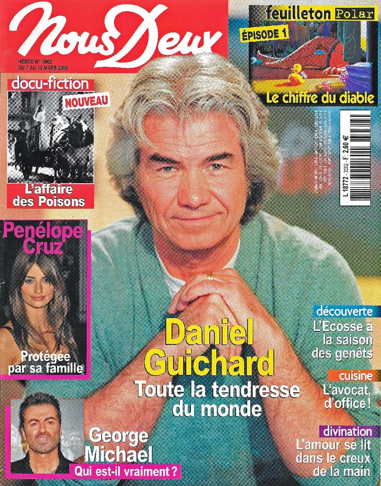 NOUS DEUX Magazine n�3062 2006  Penelope CRUZ 2 Castelnau-sur-Gupie (47)