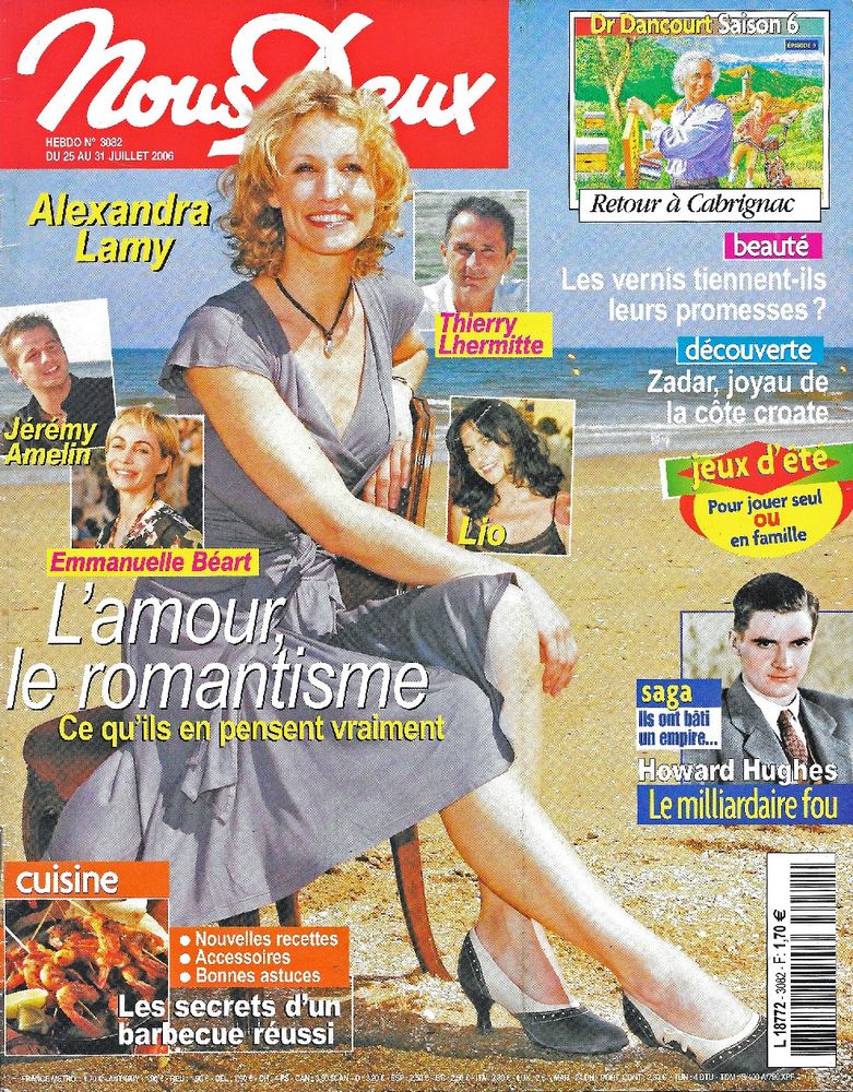 NOUS DEUX Magazine n�3082 2006  Howard HUGHES 2 Castelnau-sur-Gupie (47)