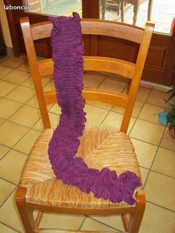 nouvelle écharpe mauve violet  0 Mérignies (59)