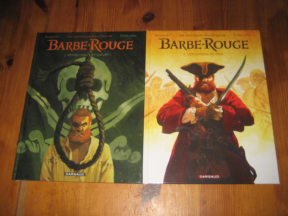lot bd LES NOUVELLES AVENTURES DE BARBE ROUGE 1+2 DARGAUD 15 C�zy (89)