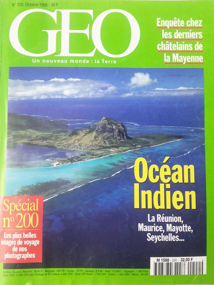GEO N�200 Oct.95 Num�ro sp�cial 0 Arros-de-Nay (64)