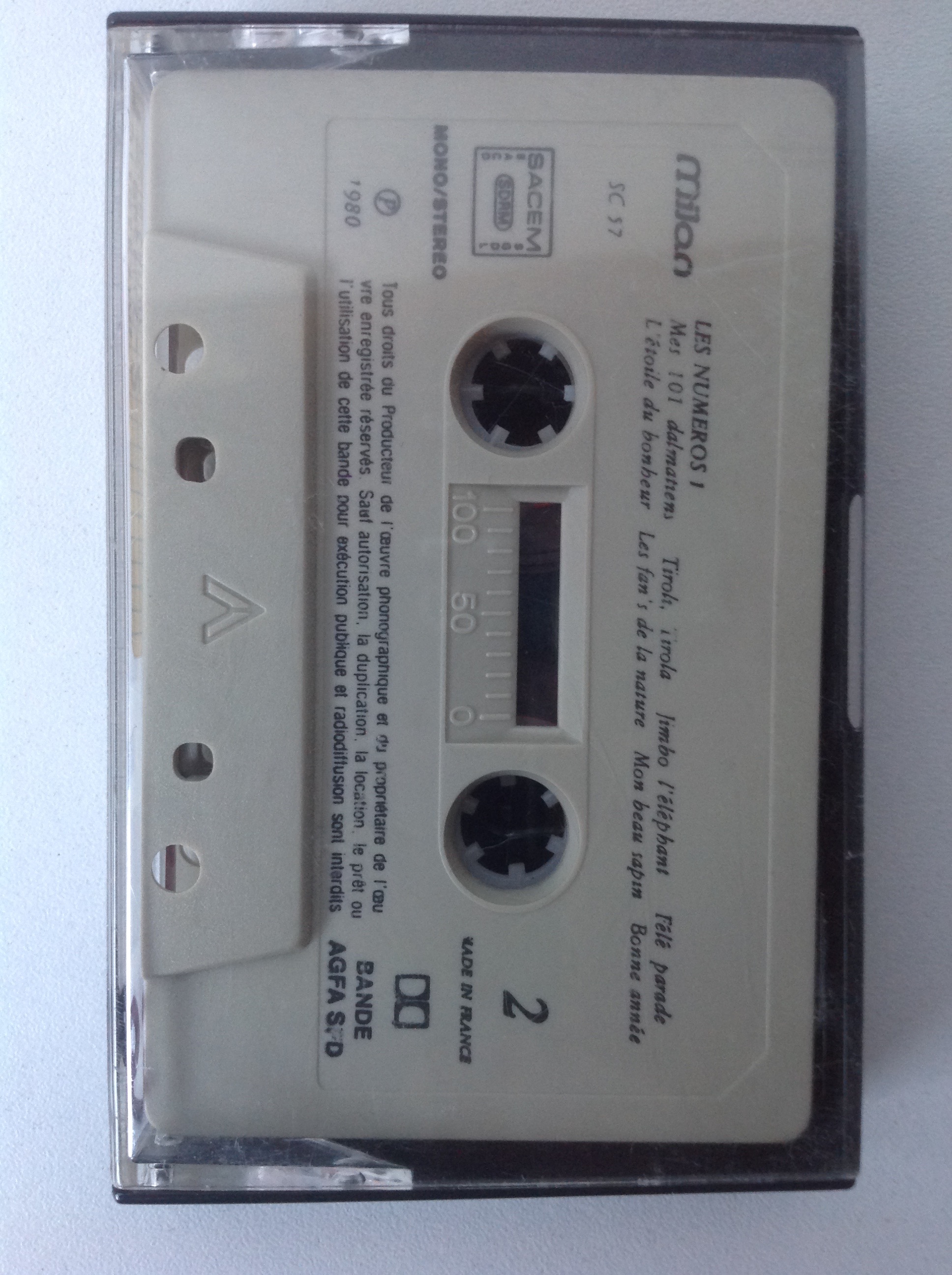 LES NUM�ROS 1 ALBATOR etc K7 AUDIO Envoi Possible
1 Tr�gunc (29)