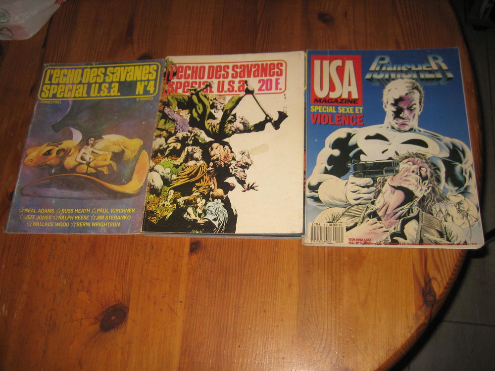 lot 6 num�ros ECHO DES SAVANES SPECIAL USA / USA MAGAZINE 25 C�zy (89)