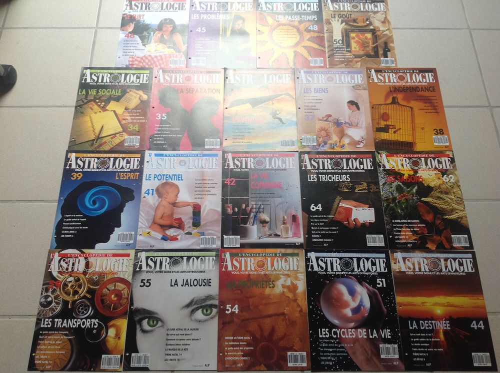 19 NUM�ROS L'ENCYCLOP�DIE DE L'ASTROLOGIE
15 Tr�gunc (29)