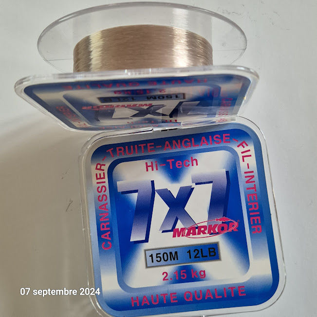  fil nylon Markor hi-tech  2.15 kg, 12 LB,  150m, pour la p� 11 Saumur (49)