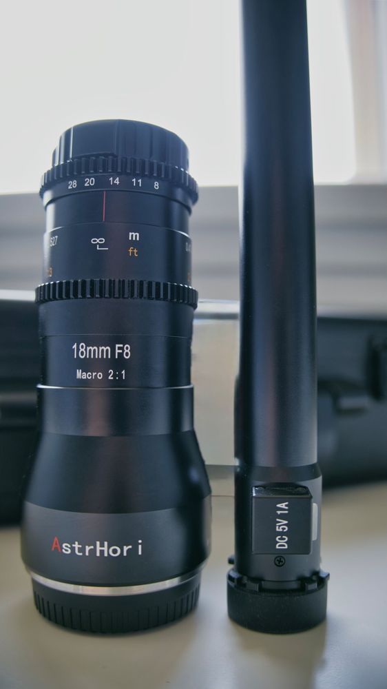 Objectif Macro Probe AstrHori 18mm F8 2X ? Monture Fujifilm 550 Dijon (21)