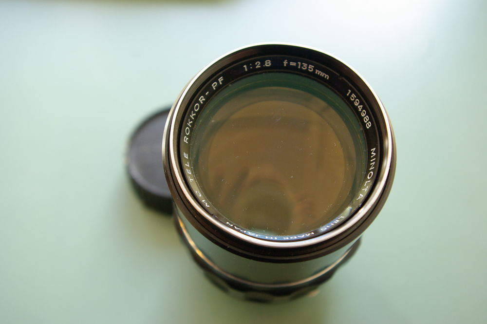 Objectif MINOLTA -135mm MC TELE ROKKOR 2.8 0 Hermanville-sur-Mer (14)