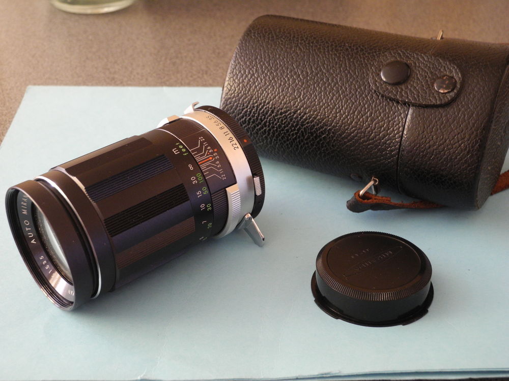 Objectif MIRANDA 3,5 / 135 mm.
60 �pinay-sur-Seine (93)