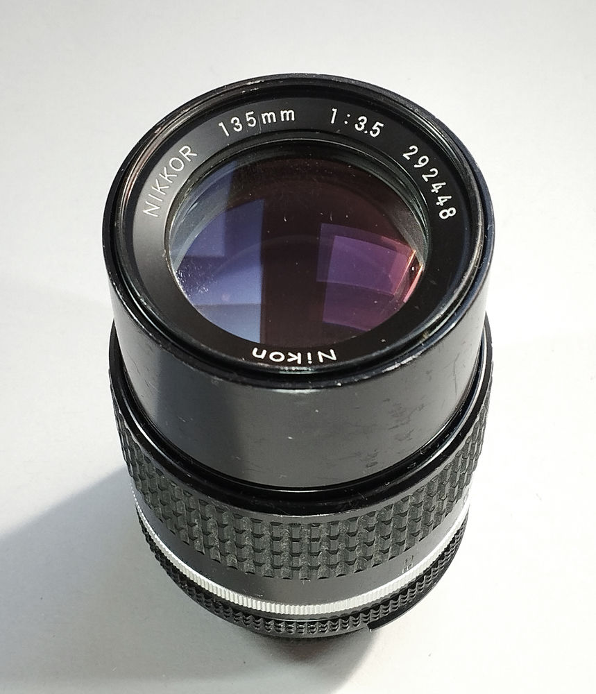 Objectif Nikkor 135 mm 1 : 3.5 Nikon 65 Creil (60)