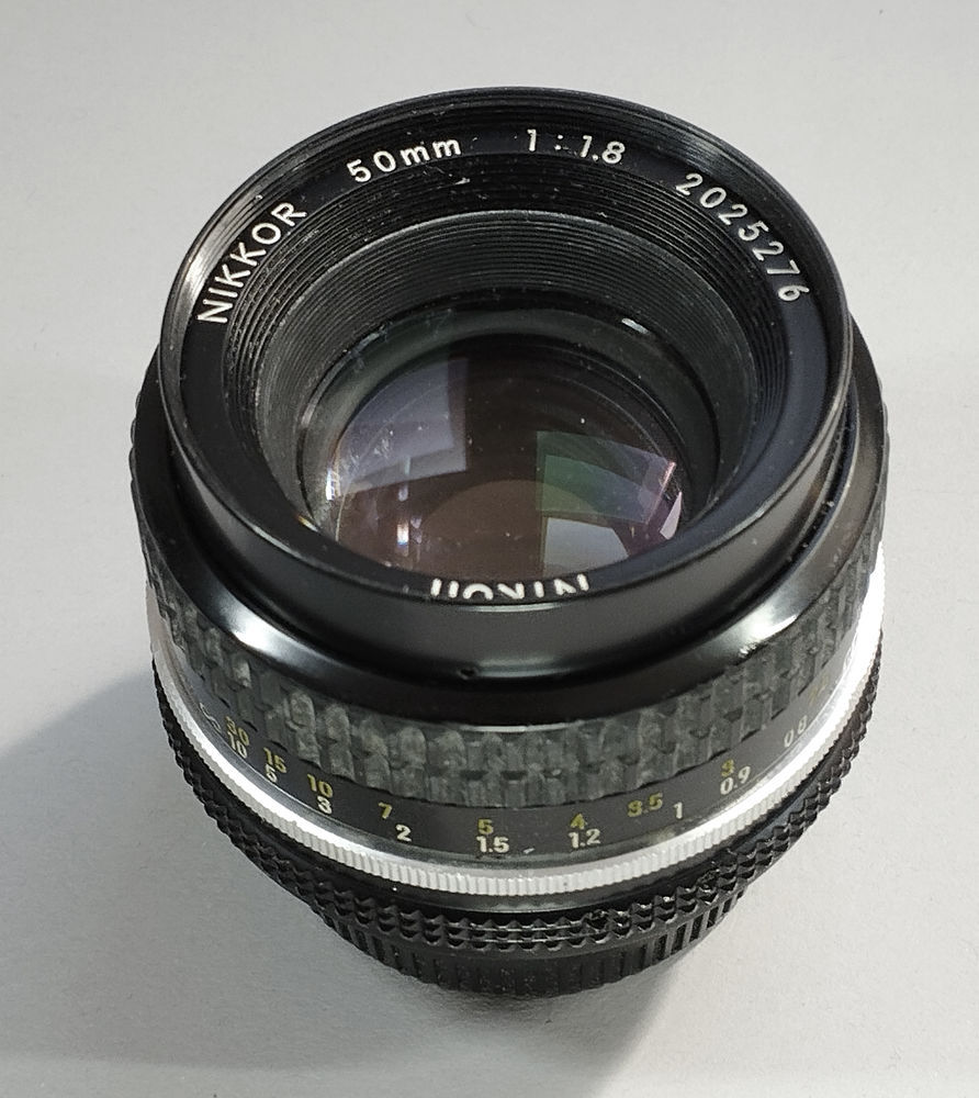 Objectif Nikkor 50 mm 1 : 1.8 Nikon 65 Creil (60)