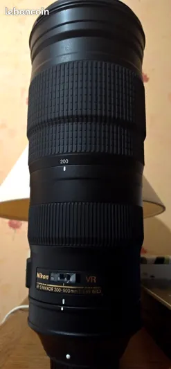 Objectif Nikon 200-500 F/5.6 AF 920 �pinal (88)