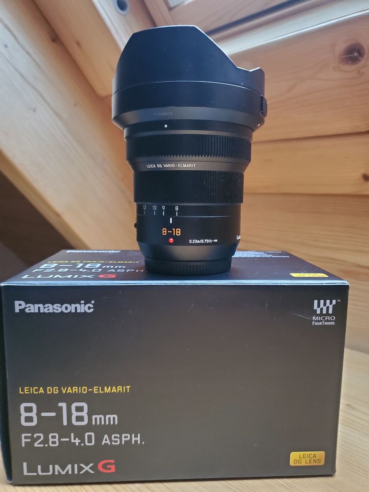 objectif Panasonic LEICA 8-18mm f/2.8/4 DG VARIO-ELMARIT ,
700 Le Pouliguen (44)