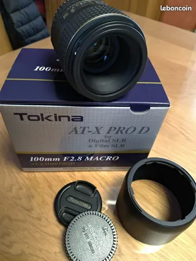 objectif Tokina MACRO 100 f/2.8 Monture Nikon. 200 Darney (88)