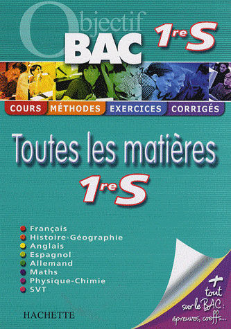 Objectif bac ; toutes les mati�res ; 1�re s 3 Amiens (80)