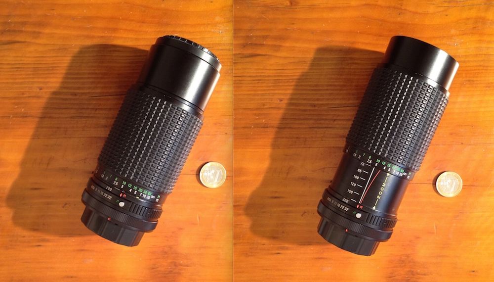 OBJECTIF ZOOM MAGNON 75 ? 200 mm + cache objectif 45 Paris 17 (75)