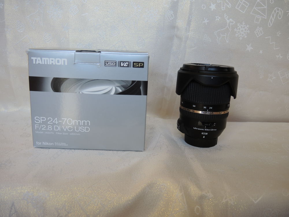 2 objectifs TAMRON �tat neufs (cause d�c�s) 1300 Bourguignons (10)