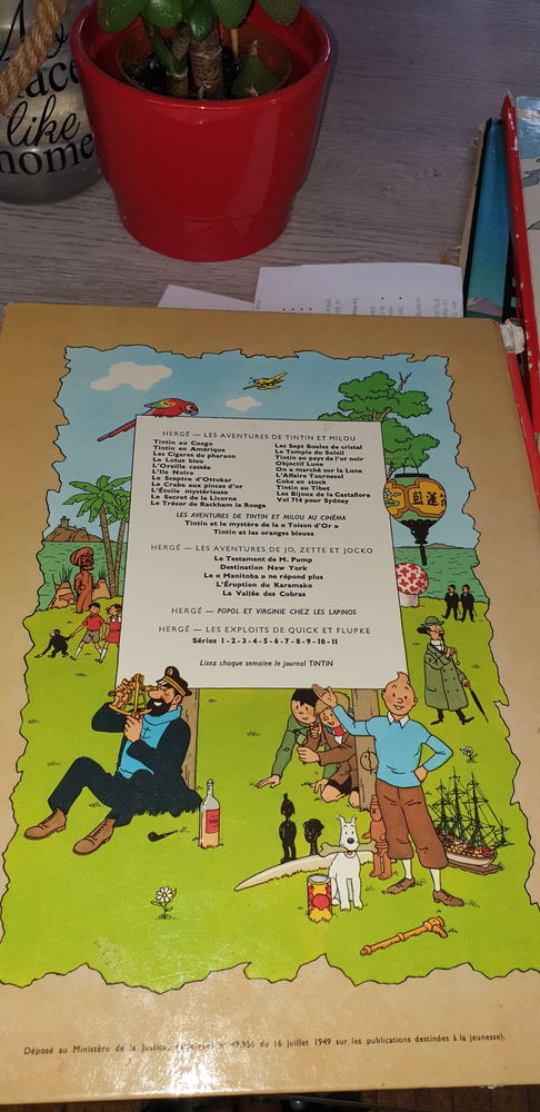 objet.je des BD Tintin 0 Paris 18 (75)