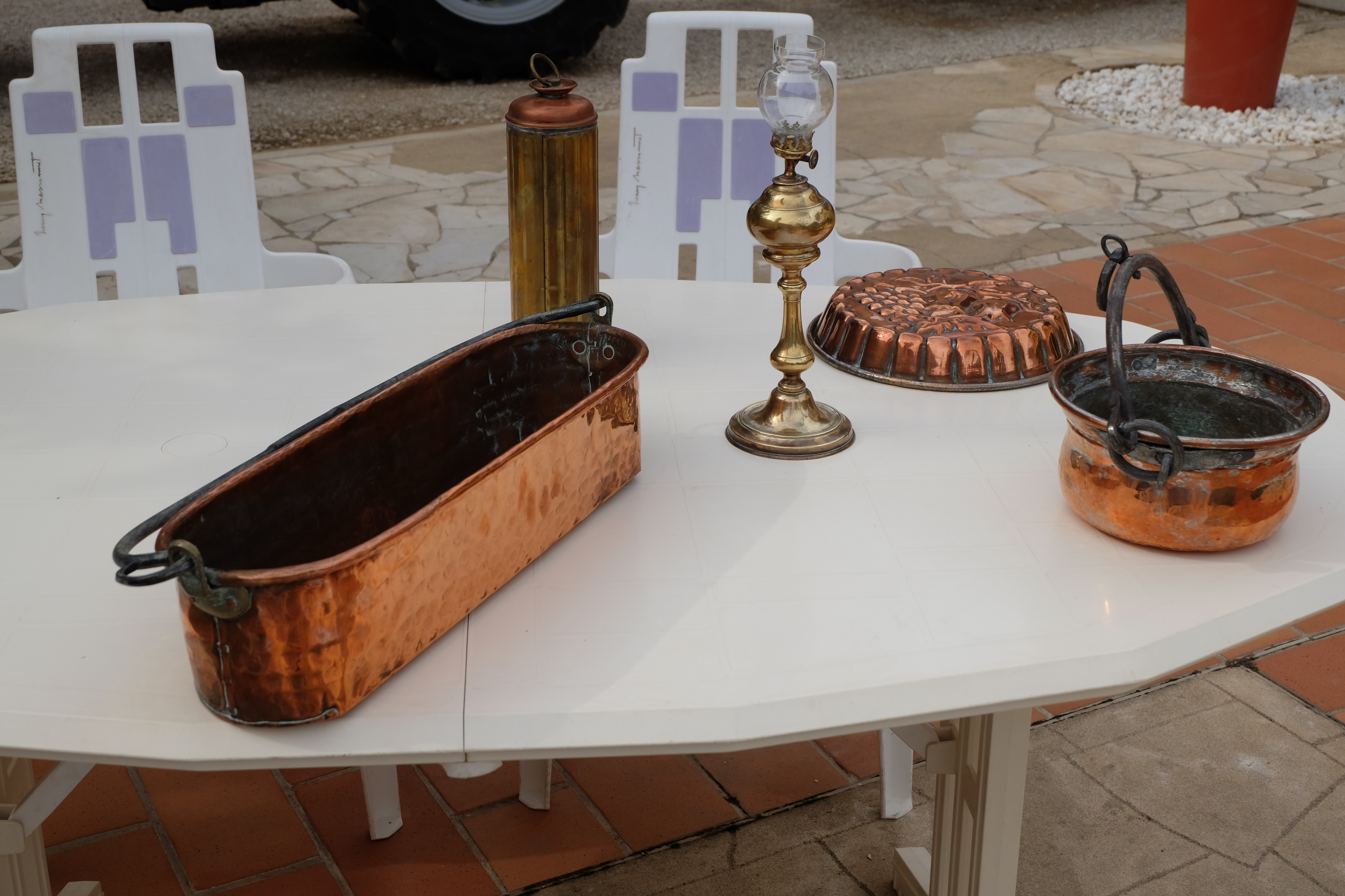 Objets en cuivre pour d�coration 16 Saint-�tienne-des-Sorts (30)