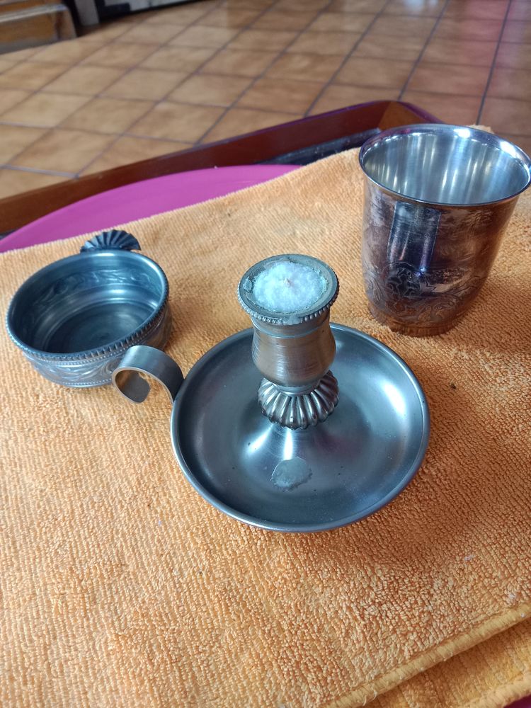 objets de d�coration �tain et argent� 15 Saint-Hilaire-du-Maine (53)