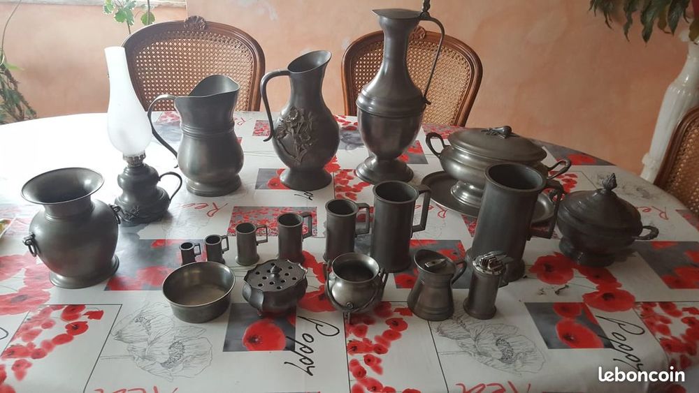 Objets en �tain 15 Pont-de-Salars (12)