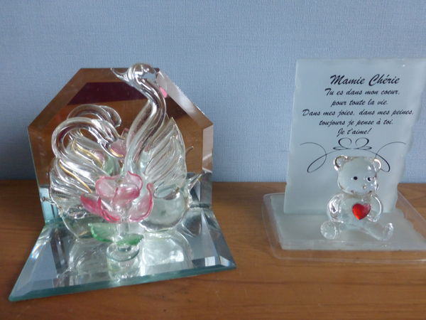 OBJETS en verre (C3) 2 Doussard (74)