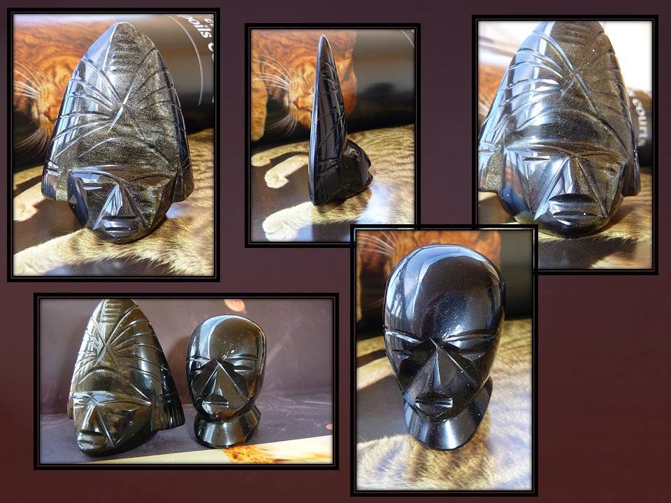 Obsidiennes sculpt�es 70 Nice (06)