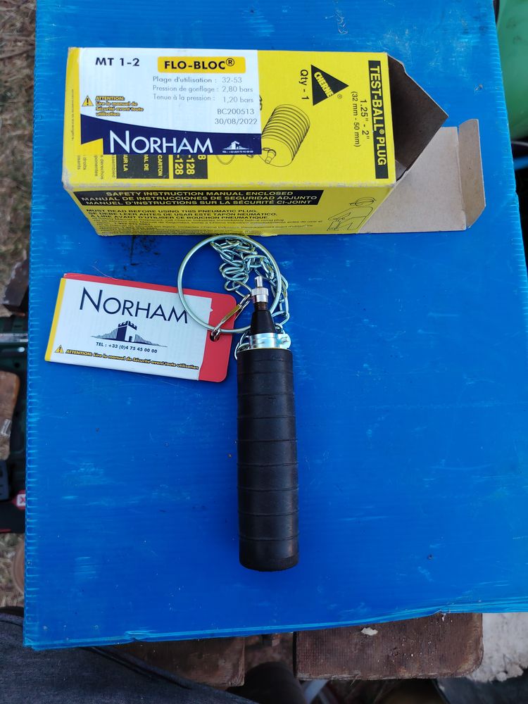 obturateur bouchon canalisation NORHAM 32/50mm 35 Saint-Jean-de-Fos (34)