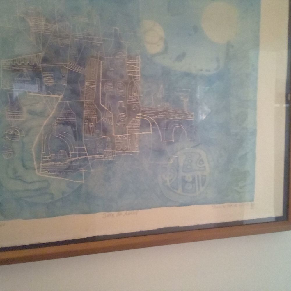 oeuvre lithographie de l'artiste schoichi hasegawa 300 Nice (06)